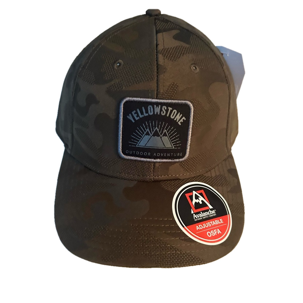 Avalanche Yellowstone Camouflage Adjustable Cap NWT